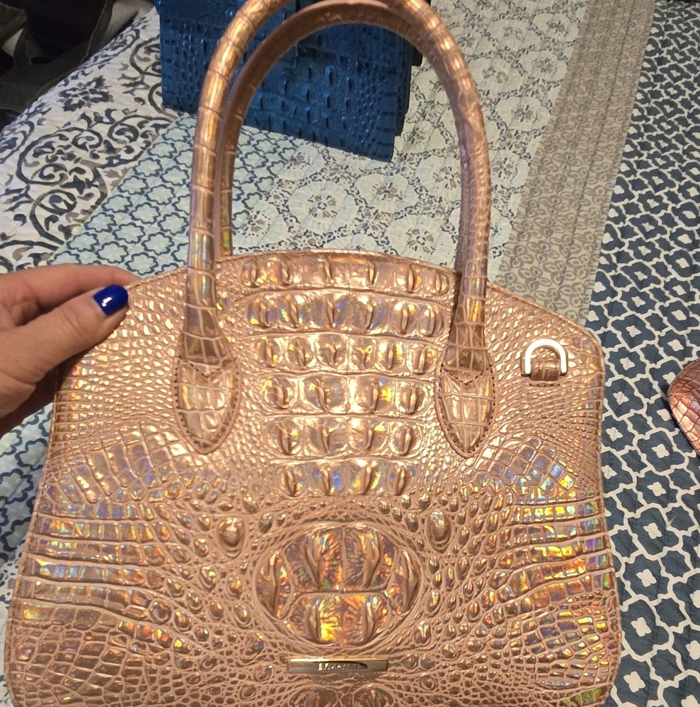Brahmin ROSE GOLD Rosetta NWT
